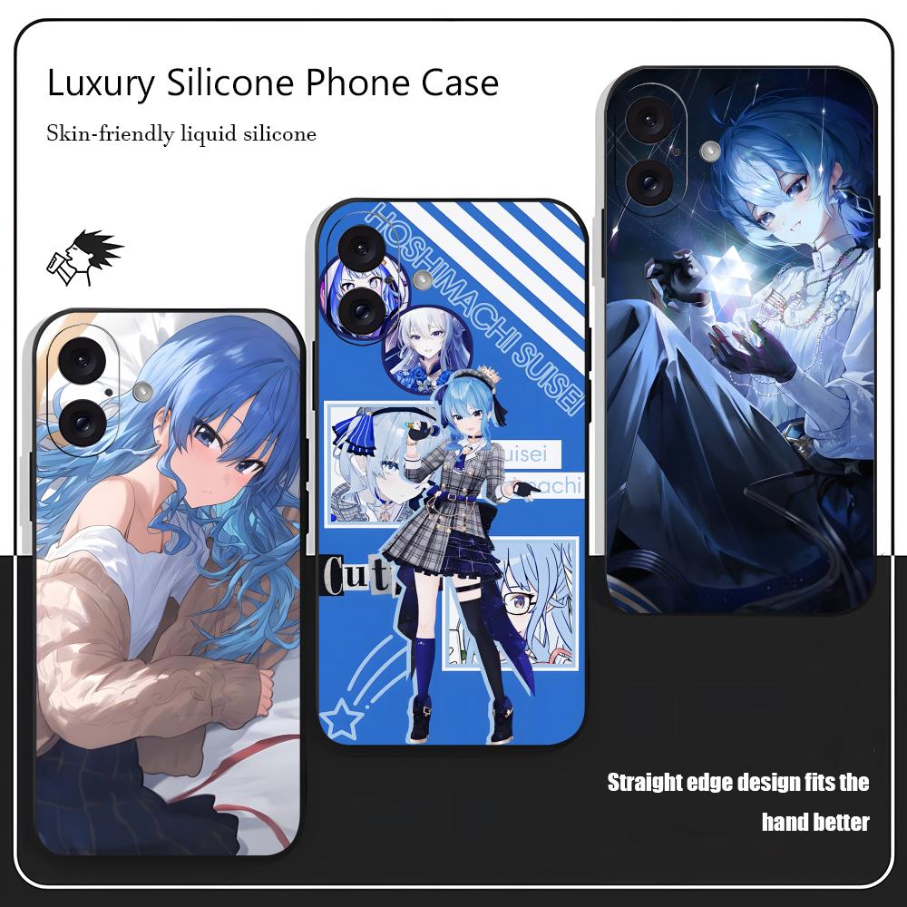 Phone Cases Xr Iphone - Coque de téléphone virtuelle Hoshimachi Suisei