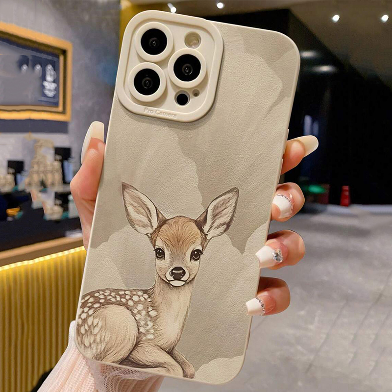 Phone Cases Xiaomi 15 - Pour Xiaomi 15T étui cerf peint