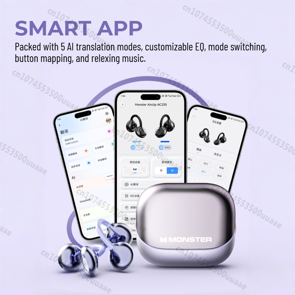 Écouteurs Bluetooth 6.0 Monste - Phone Cases For Iphone 16 avis et prix